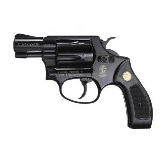 Revolver Smith & Wesson 9mm plynový, čierny