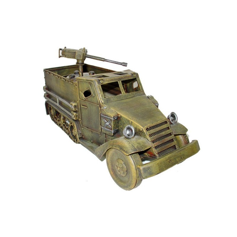 Model US pásového auta s ťažkým guľometom, WWII