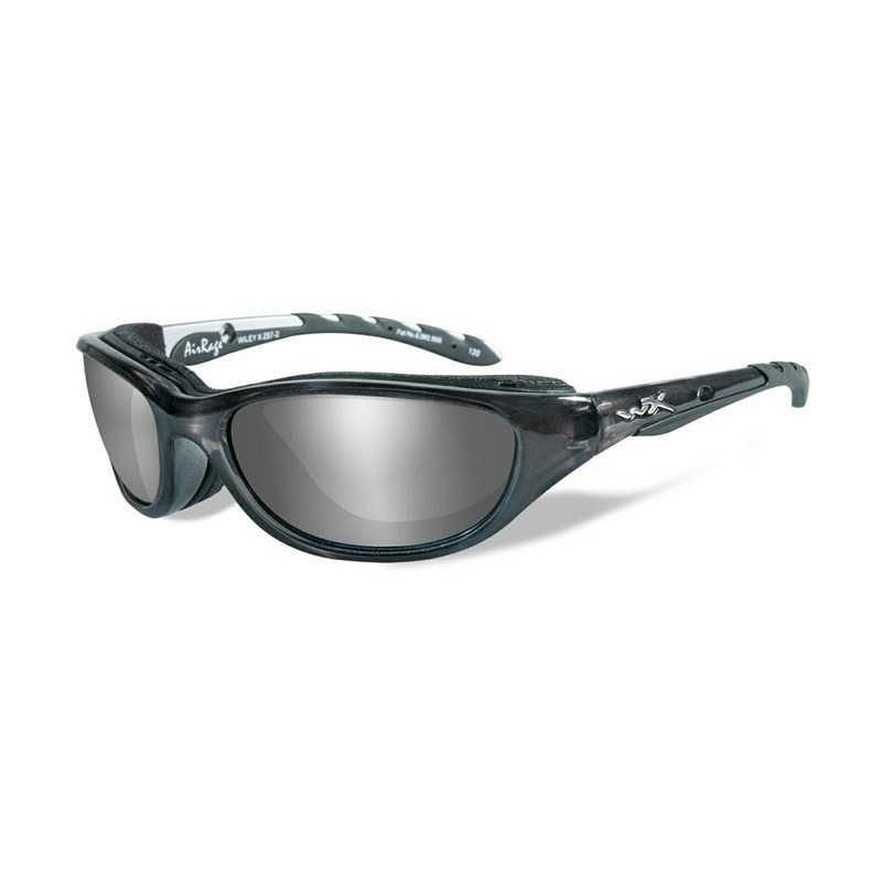 Okuliare Wiley X - AIRRAGE Grey Silver Flash, polarizačné