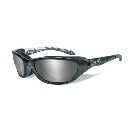 Okuliare Wiley X - AIRRAGE Grey Silver Flash, polarizačné
