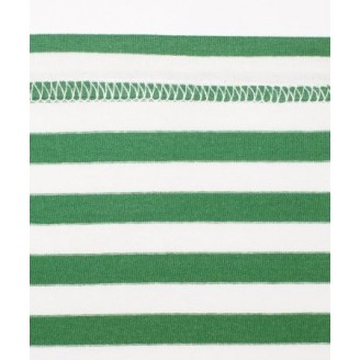 Tričko námornícke dl. rukáv, zelený prúžok
