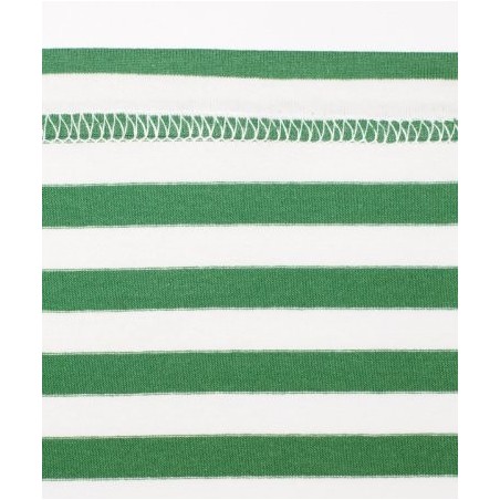 Tričko námornícke kr.rukáv, zelený prúžok