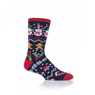 Ponožky zimné HEAT HOLDERS - pánske, Christmas