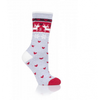 Ponožky zimné HEAT HOLDERS - dámske, Christmas