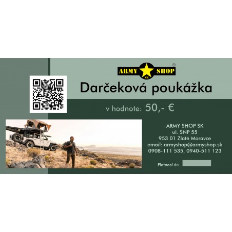 copy of Darčeková poukážka